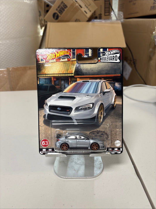 Hot Wheels Boulevard #63 2016 Subaru WRX STi Car