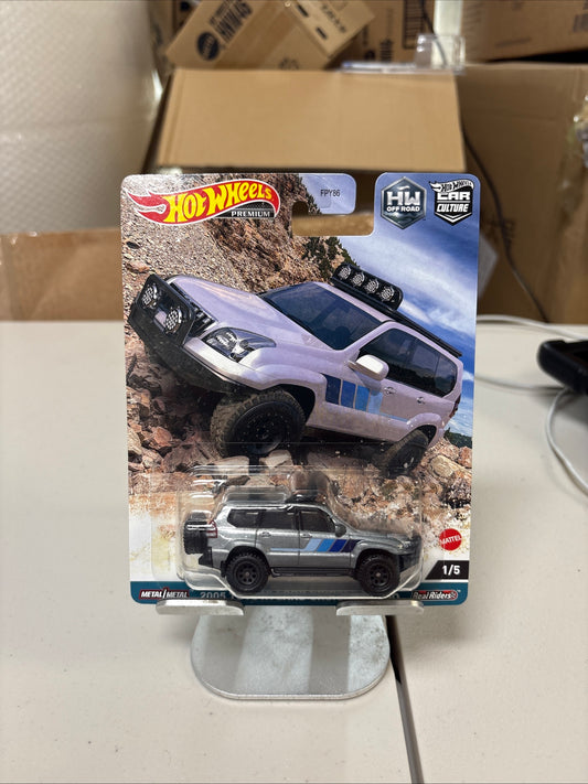 Hot Wheels Premium CC HW Off-Road 2005 Toyota Land Cruiser Prado 1/5