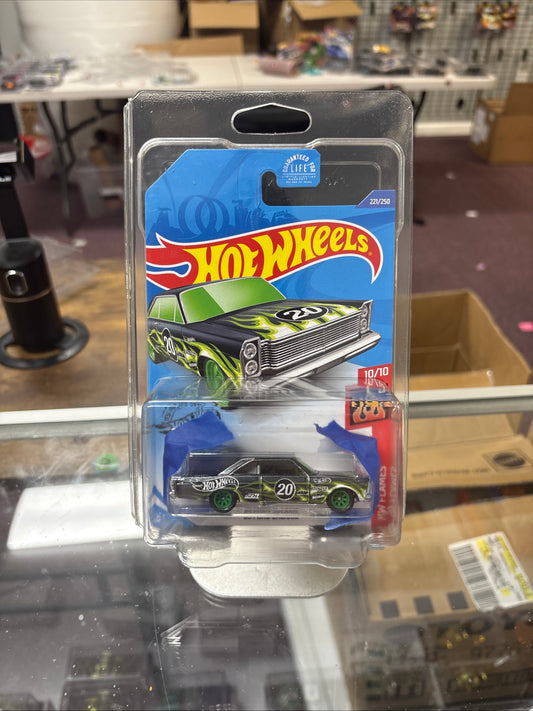 2020 Hot Wheels Super Treasure Hunt HW Flames '65 Ford Galaxie