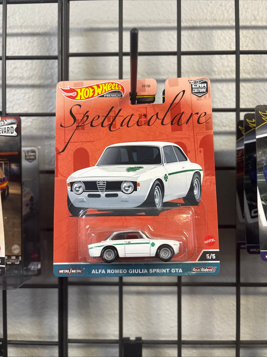 Hot Wheels Spettacolare Alfa Romero Giulia Sprint GTA