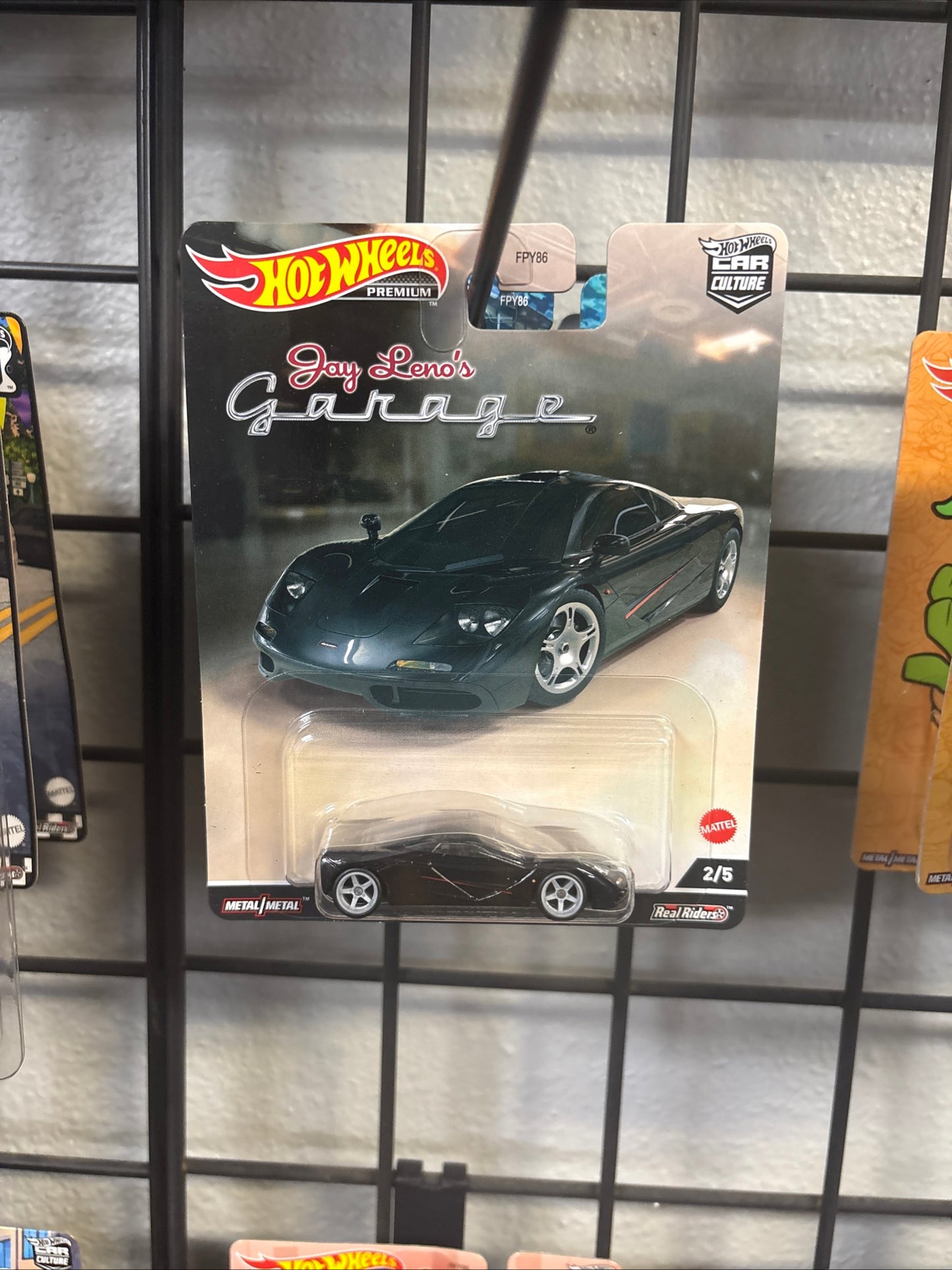 Hot Wheels Car Culture Jay Lenos Garage McLaren F1