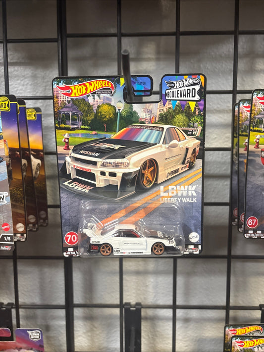 Hot Wheels Boulevard LB-ER34 Super Silhouette Nissan Skyline #70