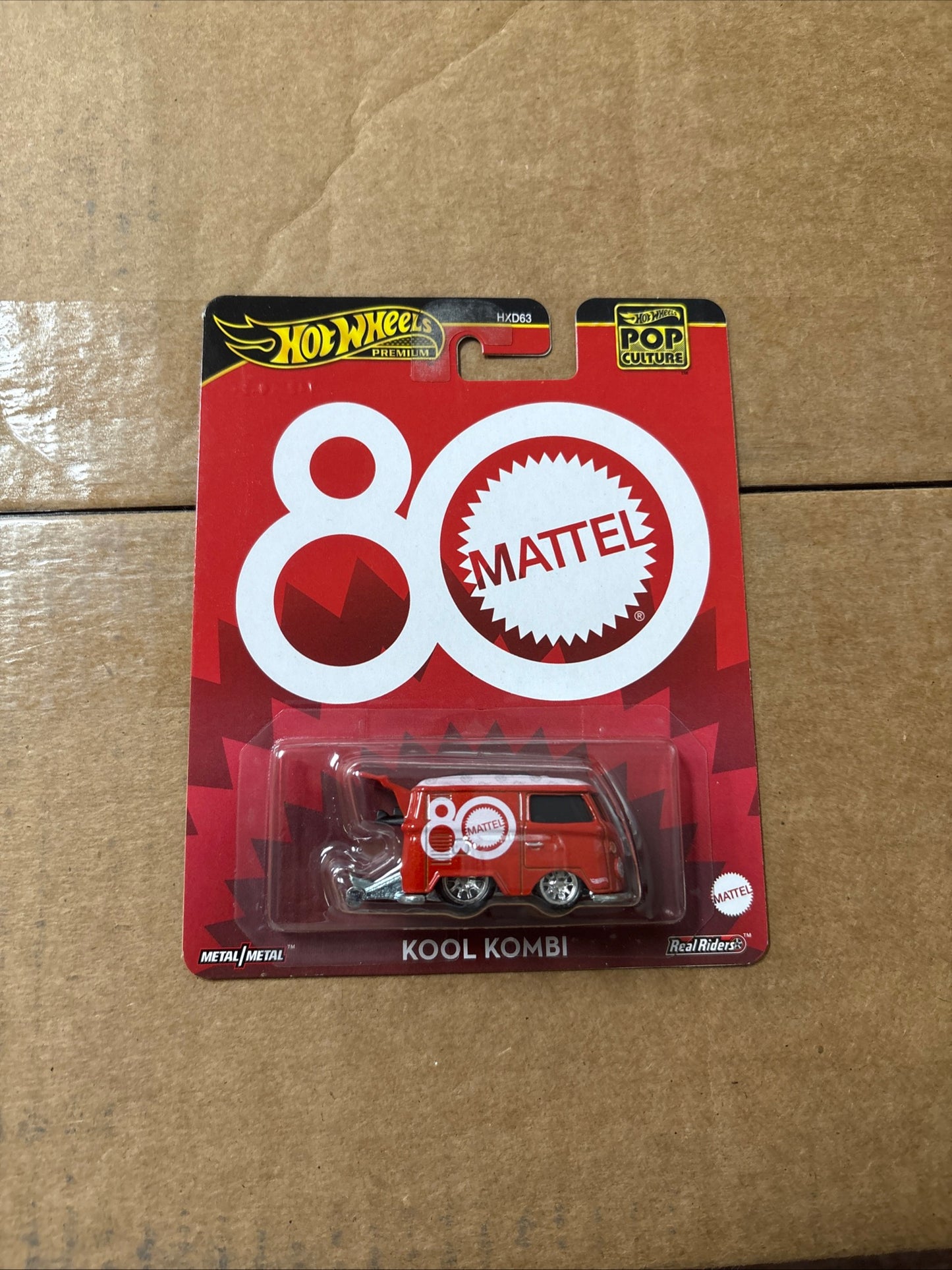 2025 Hot Wheels Premium Kool Kombi Pop Culture Mattel 80th Anniversary