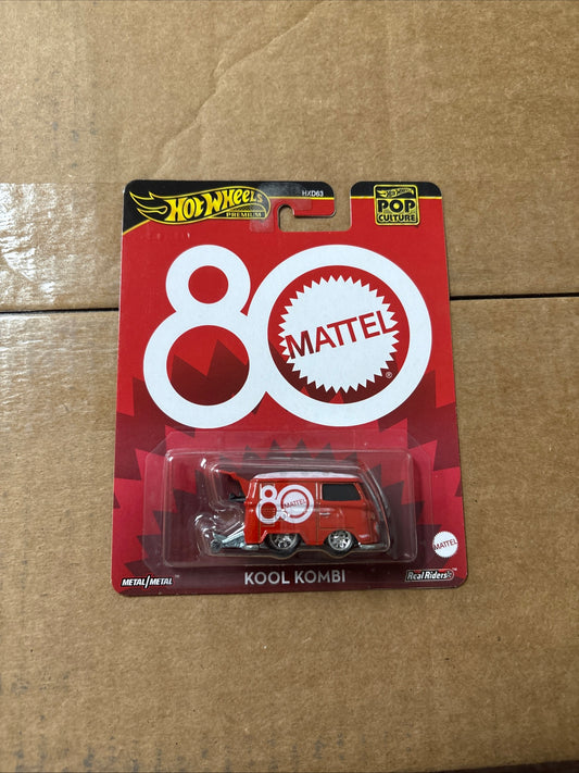 2025 Hot Wheels Premium Kool Kombi Pop Culture Mattel 80th Anniversary