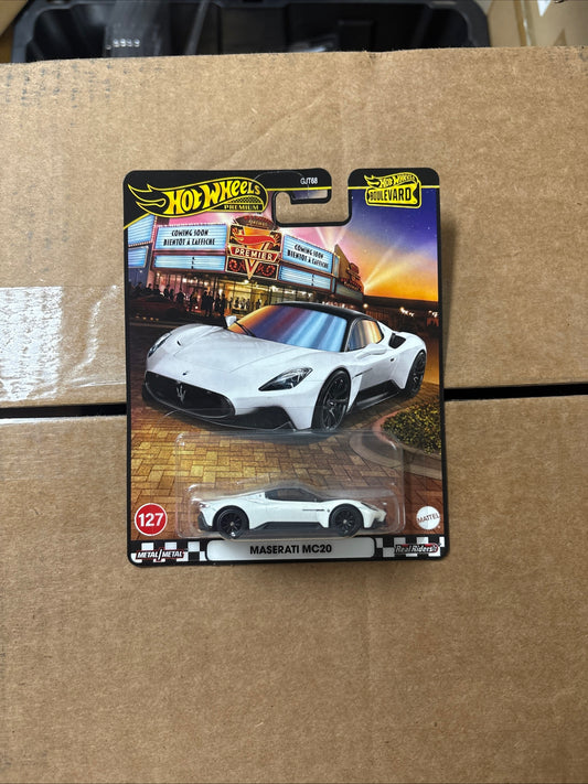 Hot Wheels Premium Boulevard Maserati MC20 # 127