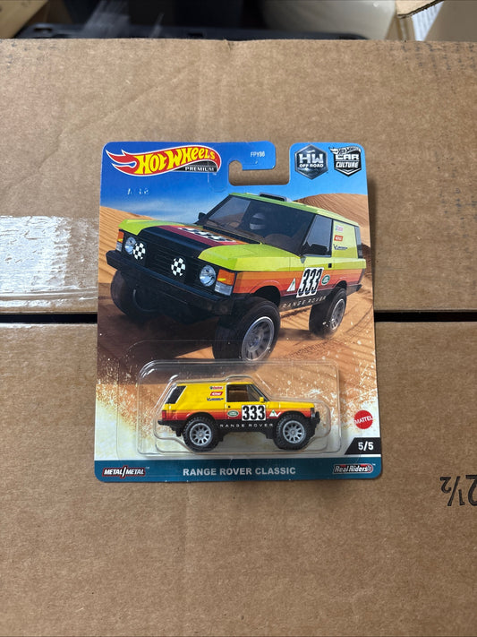Hot Wheels Premium Car Culture HW Off Road Series: Range Rover Classic 5/5