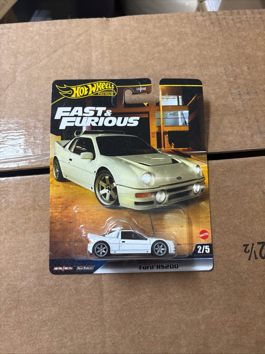 Hot Wheels Fast And Furious Ford RS200