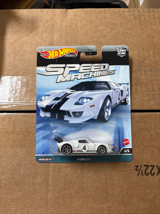 Hot Wheels Premium Car Culture Speed Machines Ford GT 4/5