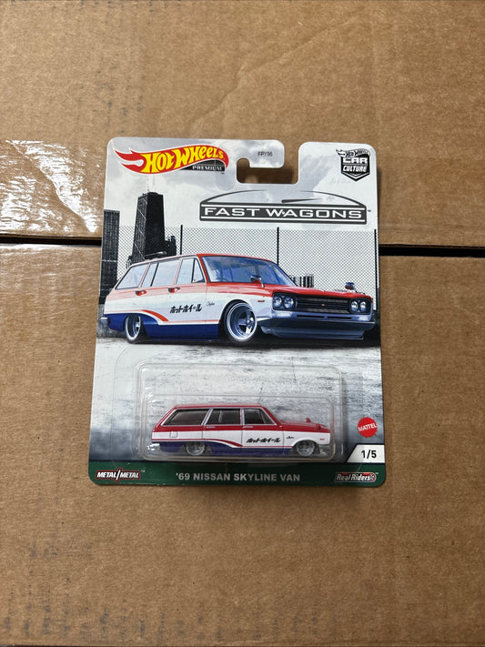 Hot Wheels Fast Wagons ‘69 Nissan Skyline Van