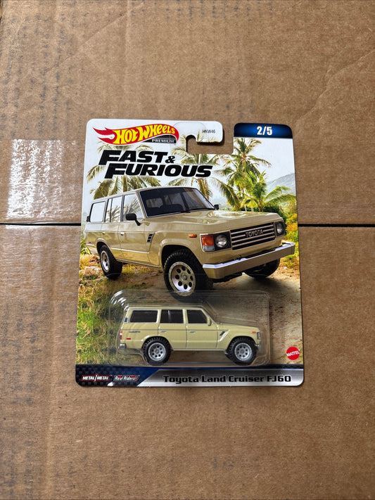 Hot Wheels Premium Fast & Furious Toyota Land Cruiser FJ60