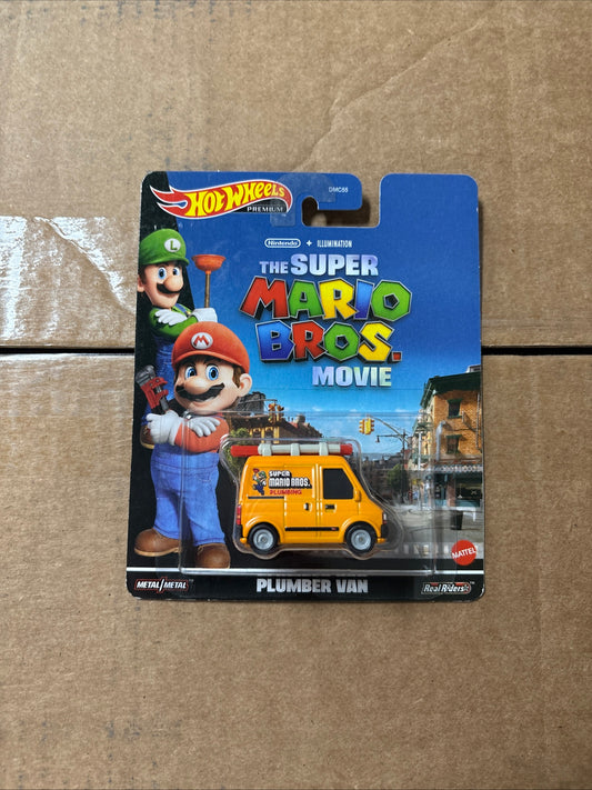 Hot Wheels Super Mario Bros. Plumber Van Nintendo