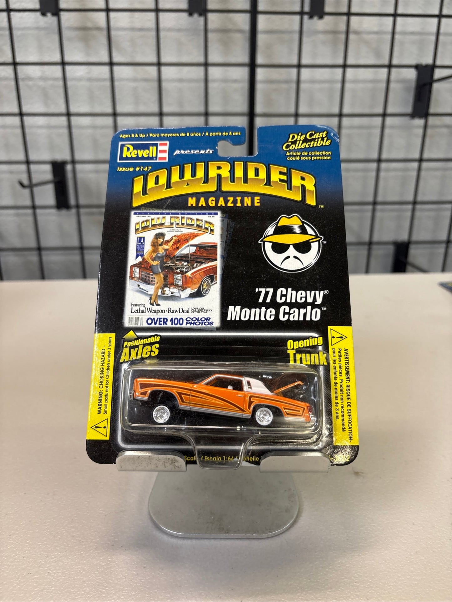 DAMAGED Revell Lowrider Magazine 77 Chevy Monte Carlo
