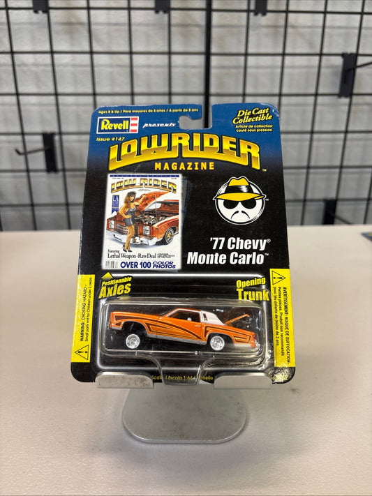DAMAGED Revell Lowrider Magazine 77 Chevy Monte Carlo
